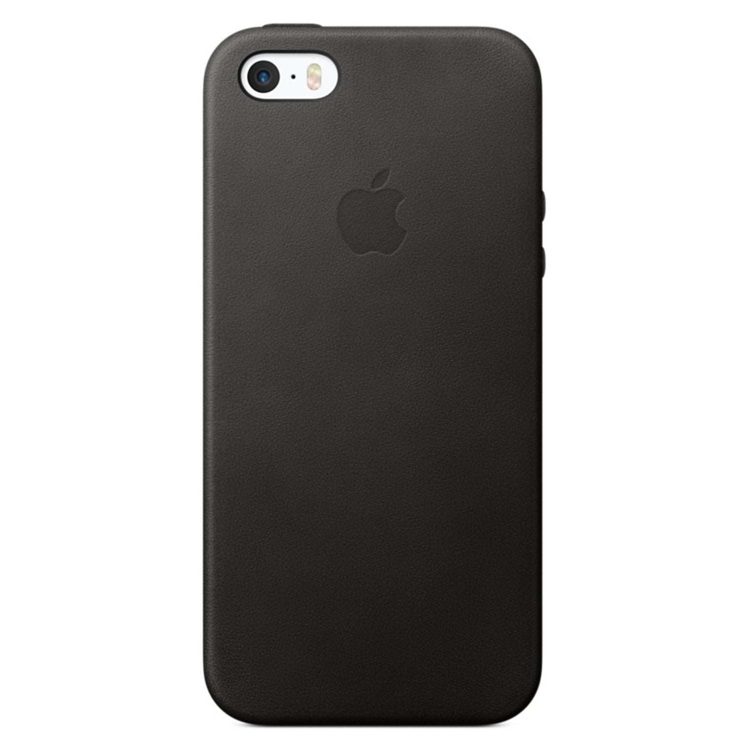Apple Leather Case Black For iPhone SE