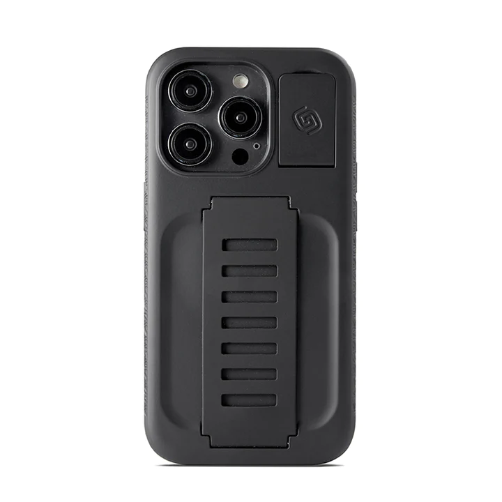 Grip2u Boost Case with Kickstand for iPhone 14 Pro Max (Charcoal)