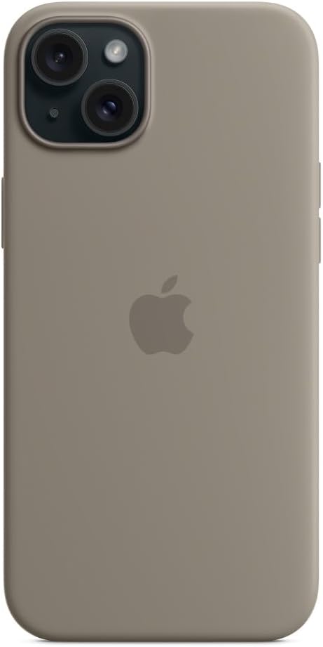 Apple iPhone 15 Plus Silicone Case with MagSafe - Clay