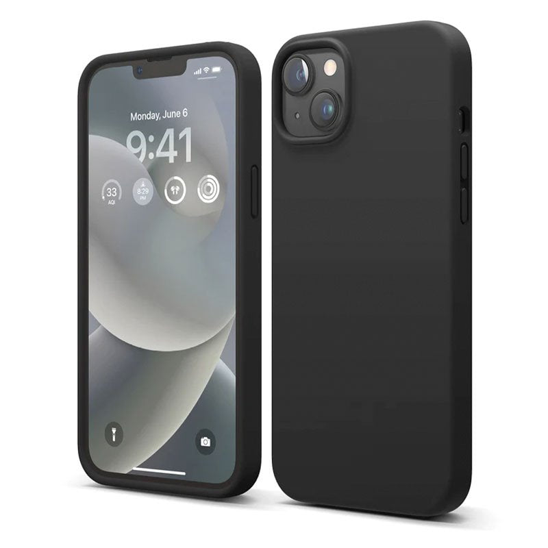 Elago Soft Silicone Case for iPhone 14 Plus Black