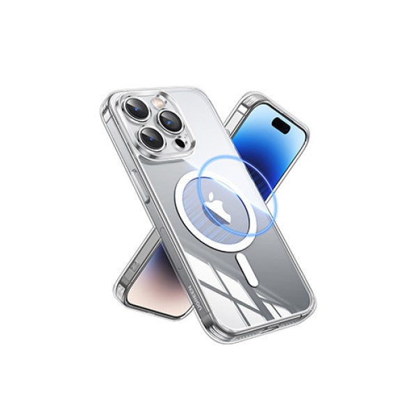 UGREEN Classy Clear Magnetic Protective Case for iPhone 15 Pro Clear