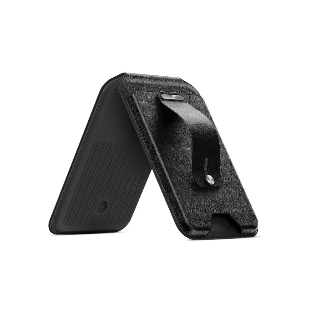 ESR Halo Lock Geo Wallet Grip Stand Midnight Black