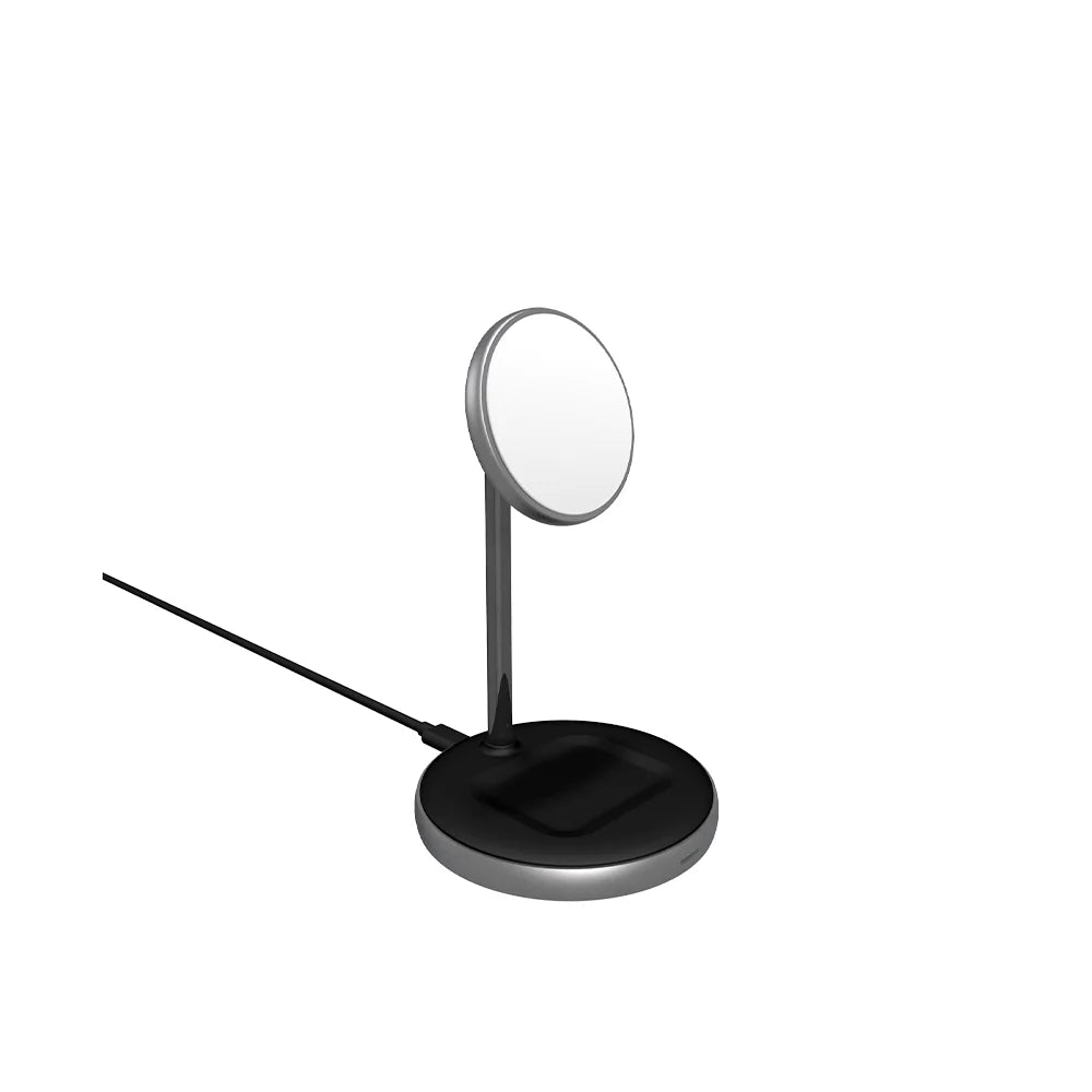Epico Magnetic Wireless Charger 2in1 Black Magsafe - wireless charger