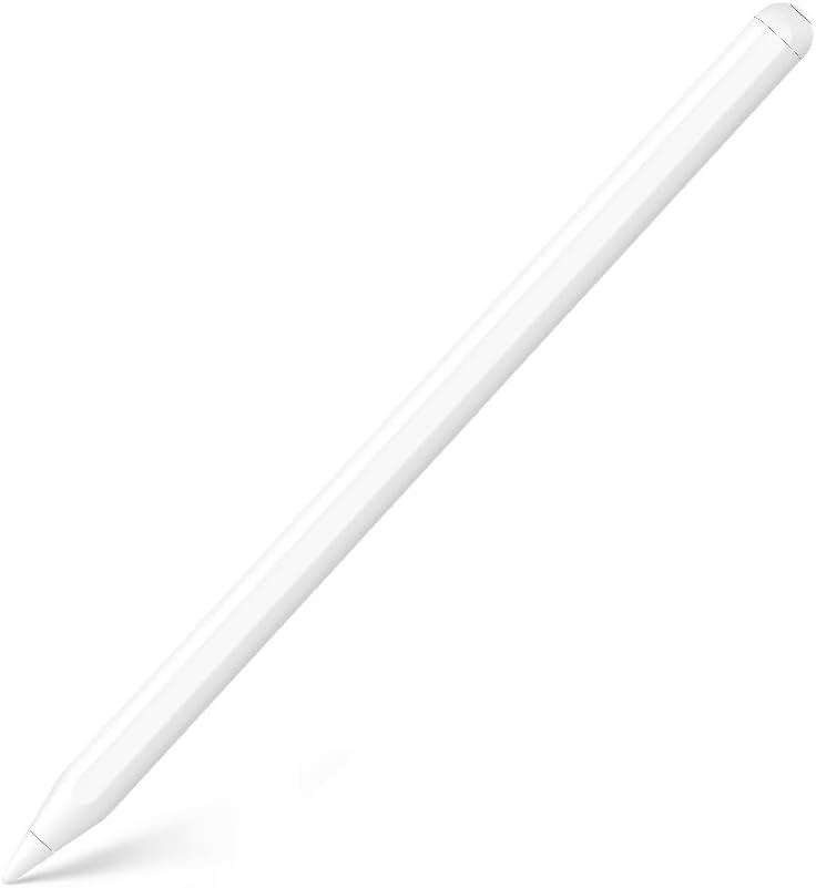 Adonit - Stylus - White Series - Compatible with All iPads - Magnetic Charge on iPad