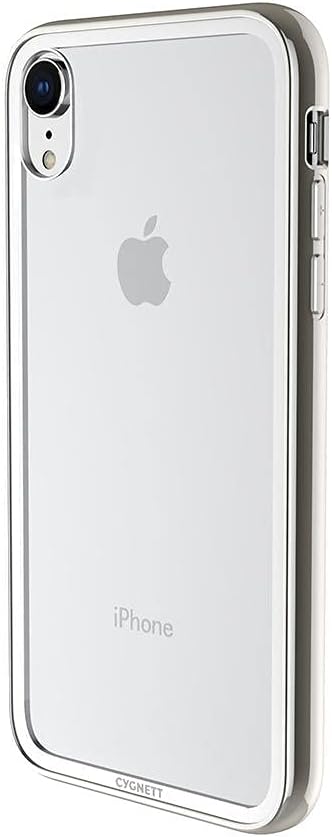 Cygnett Ozone 9H Tempered Glass Case with Built-In Bumper for Apple iPhone XR - White