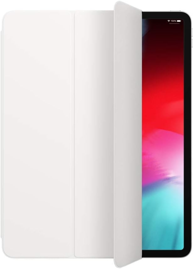 غطاء Apple Smart Folio (لجهاز iPad Pro مقاس 12.9 بوصة - الجيل الثالث) - أبيض