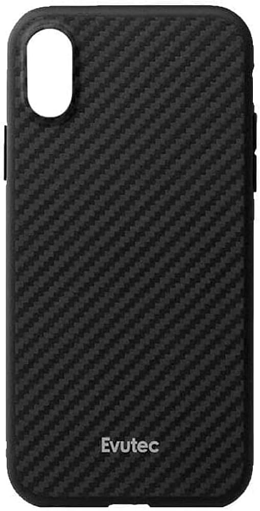 Evutec aer karbon with afix for iphone x xs black