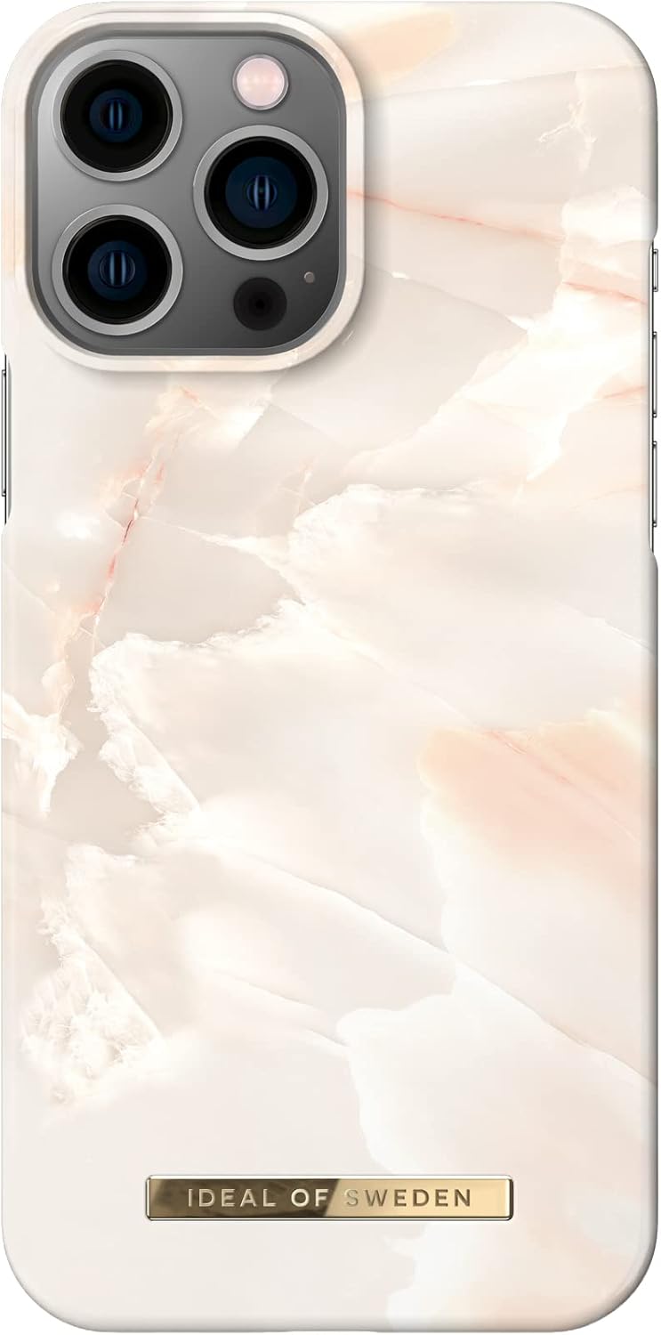 iDeal Of Sweden iPhone 13 Pro Max Case (Pink Pearl Marble)