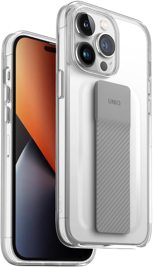 UNIQ Hybrid iPhone 14 Pro Heldro Mount Series Lucent Clear