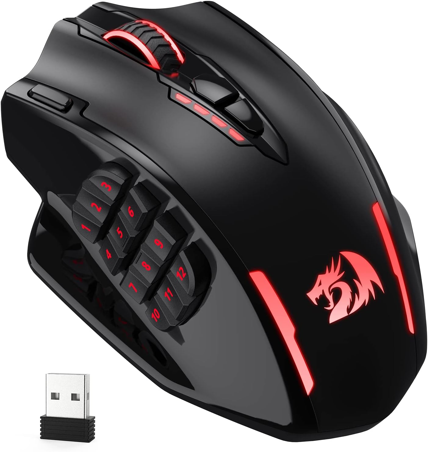 Redragon M913 Impact Elite Gaming Mouse – Wired/Wireless