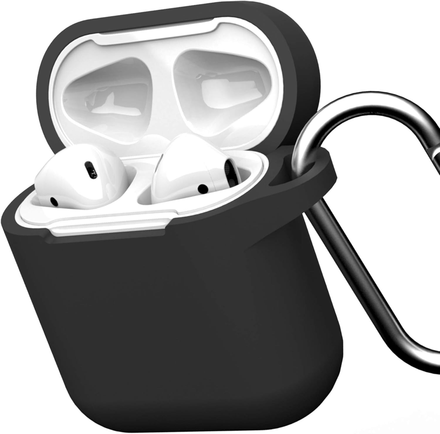 حافظة GEAR4 لسماعات Apple Airpod 1 و2 - أسود