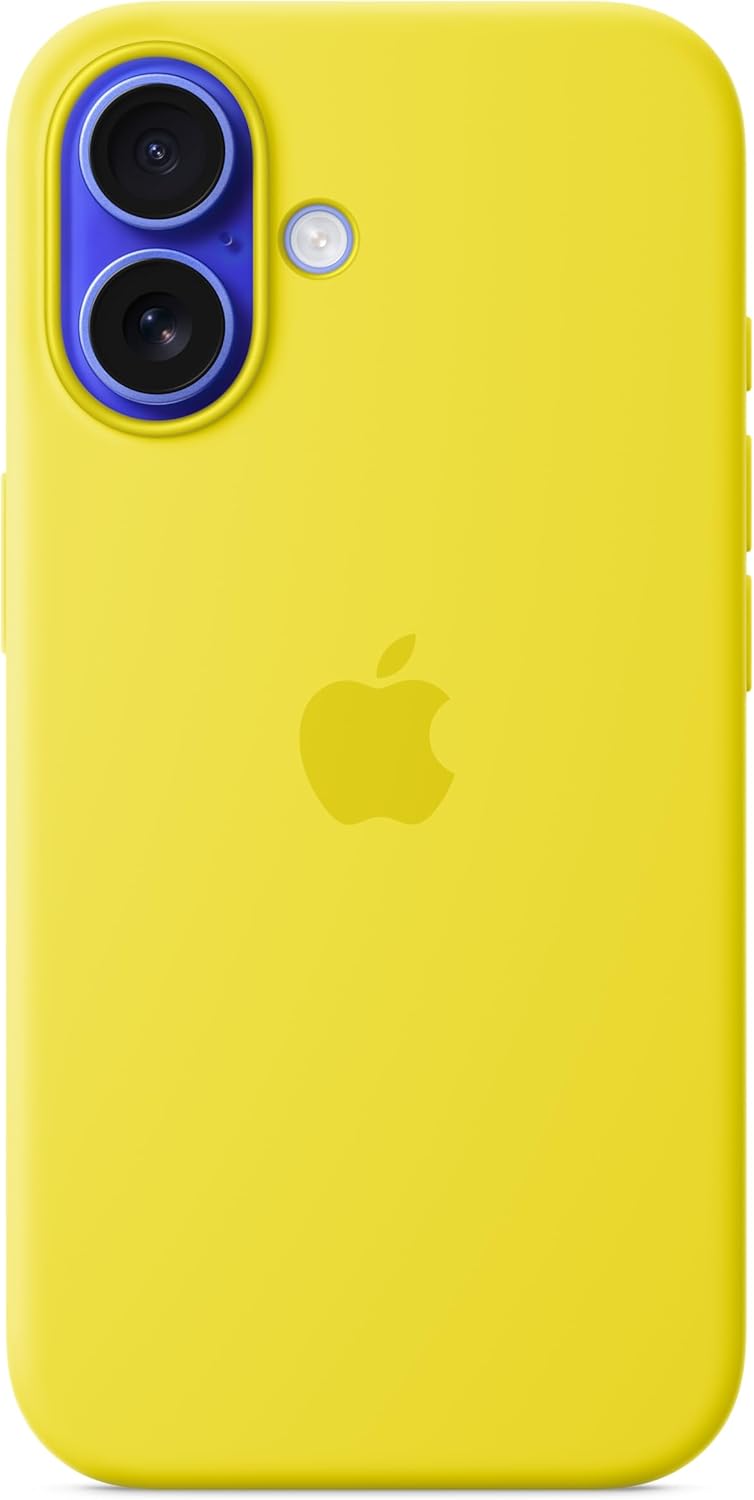 Apple iPhone 16 Silicone Case with MS - Star Fruit