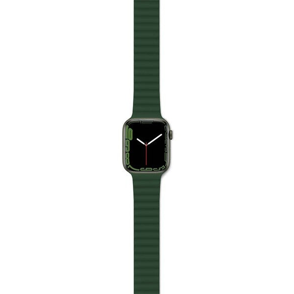EPICO Watch Strap Magnetic for Apple Watch 42/44/45/49 mm - gray/green