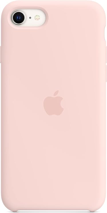 Apple Silicone Case (for iPhone SE) - Chalk Pink