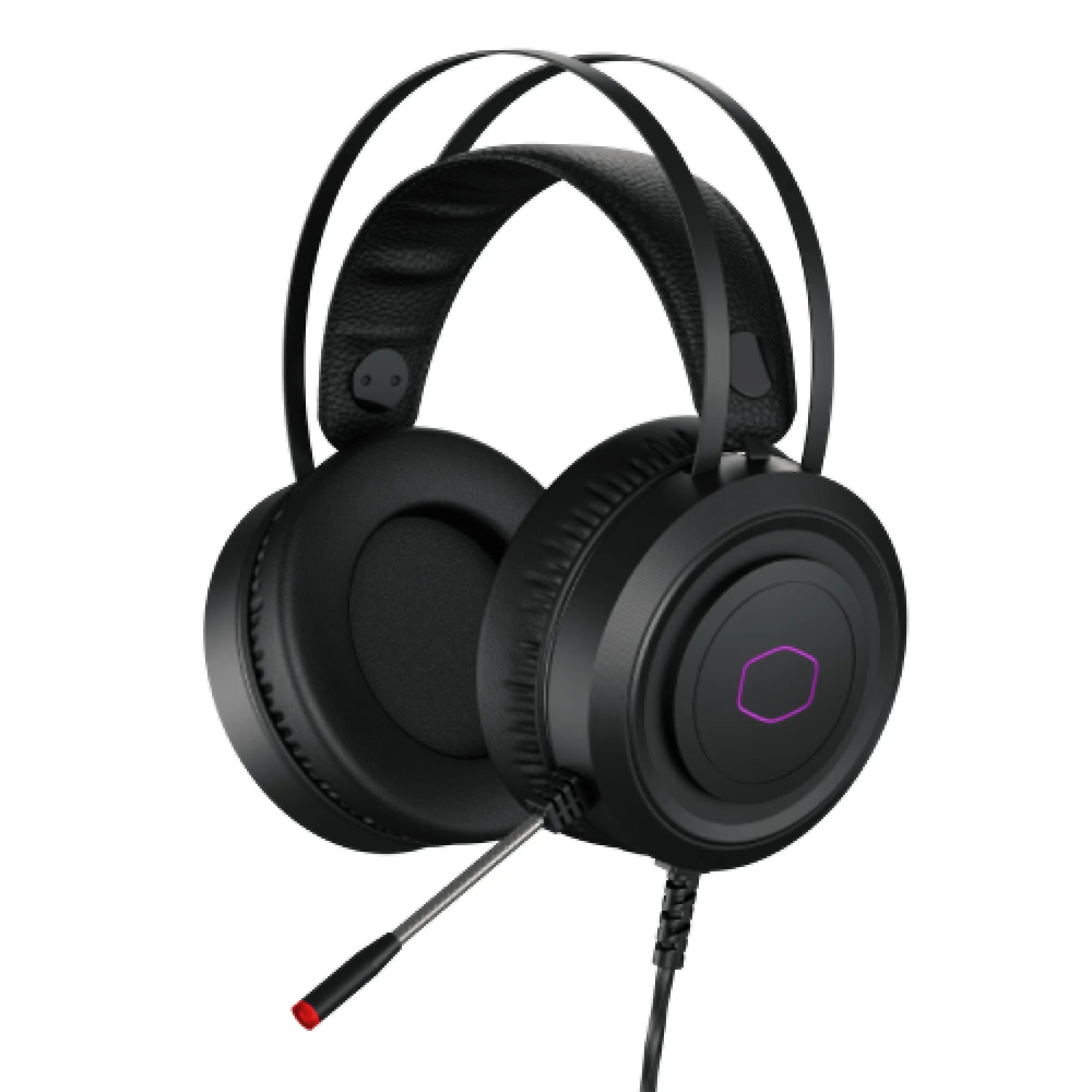 Cooler Master CH321 RGB Gaming Headset – 50mm Neodymium Drivers, USB Wired, Over-Ear, Black