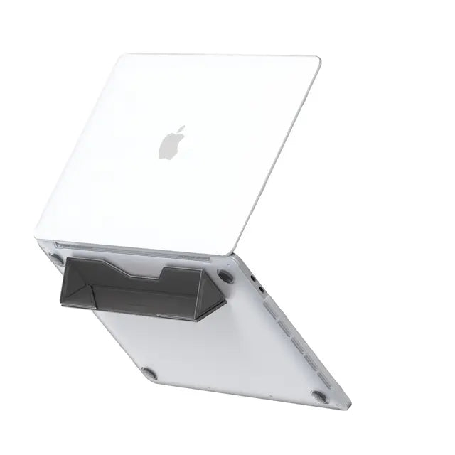 At marsix pro case with magnetic stand for macbook air 13.6'' matte clear/pink