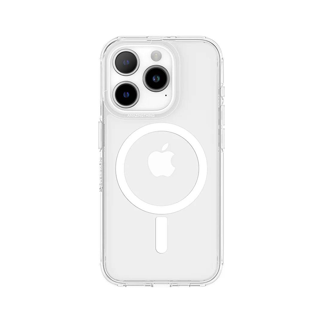 Amazing Thing Minimal Magsafe Drop Proof Case For Iphone 15 6.7 Pro Max 2023 Transparent