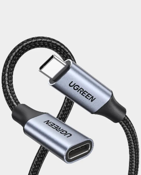 UGREEN Extender Cable USB-C 3.1 Gen2 1m USB-C Male to USB-C Female Black