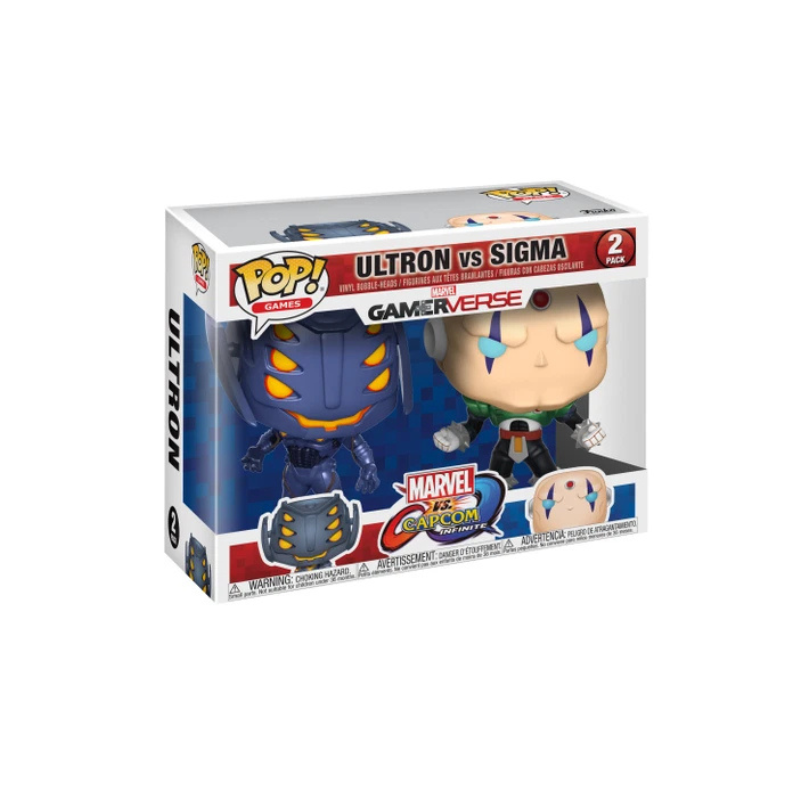 Pop! Games: Marvel vs. Capcom – Ultron vs. Sigma 2-Pack
