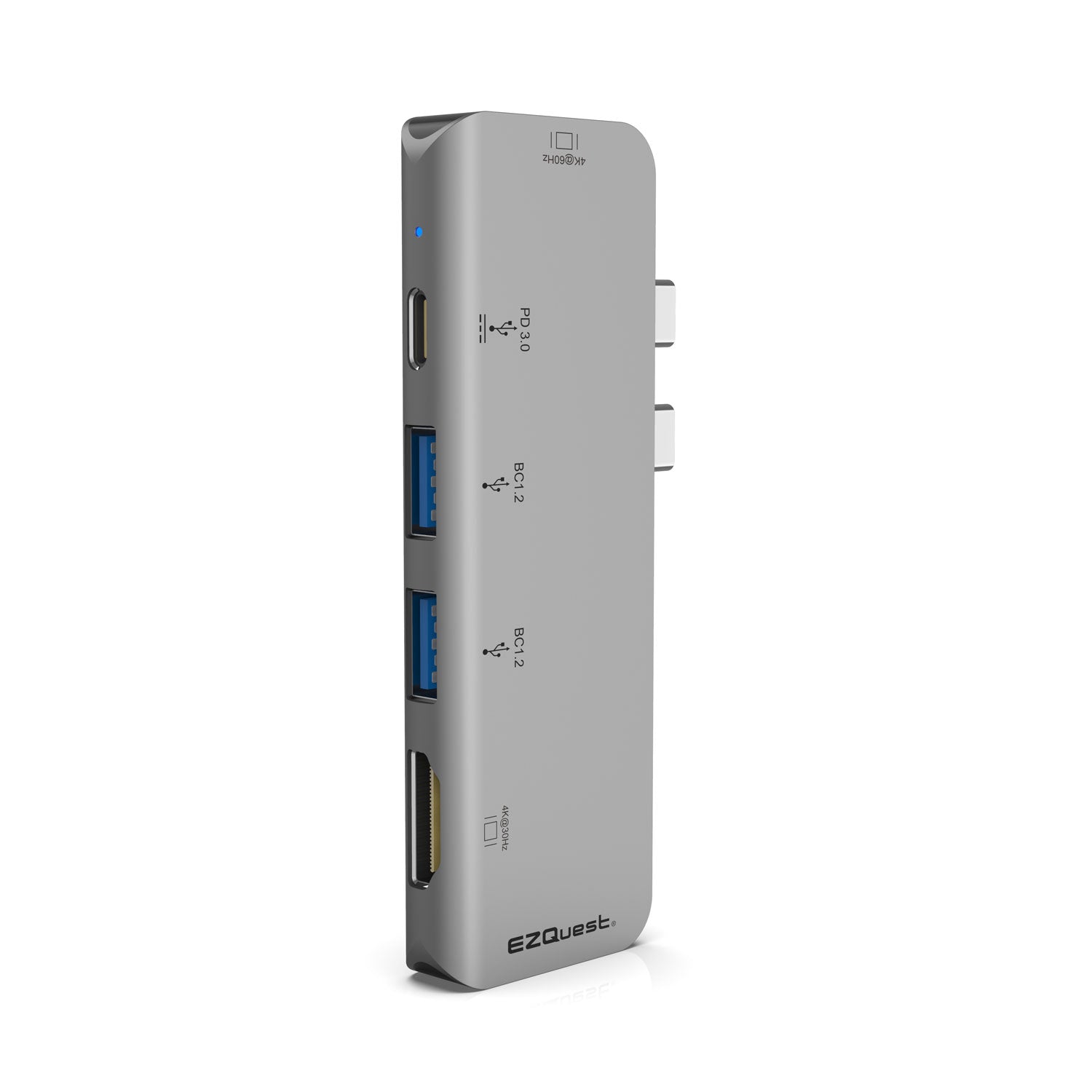 USB-C Dual HDMI Multimedia Hub Adapter 5 Ports with Power Delivery 3.0