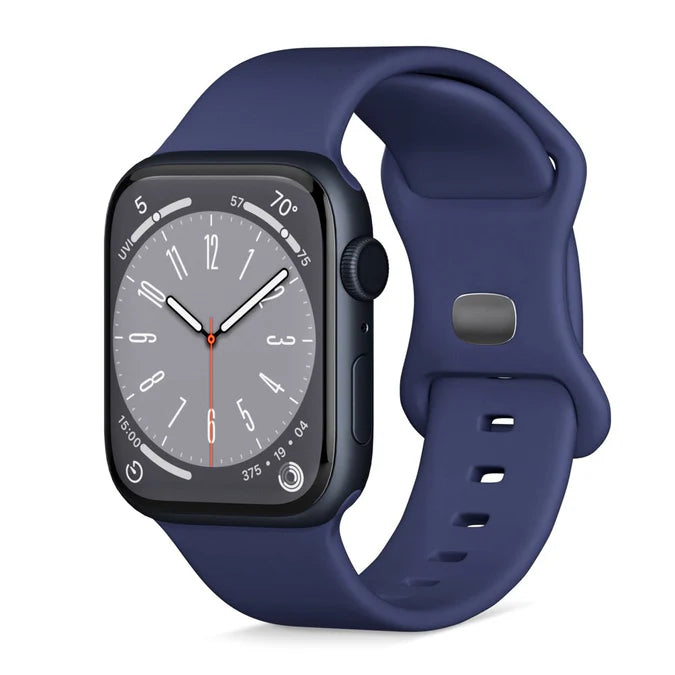 Epico Apple Watch 42/44/45 mm - silicone band, Blue