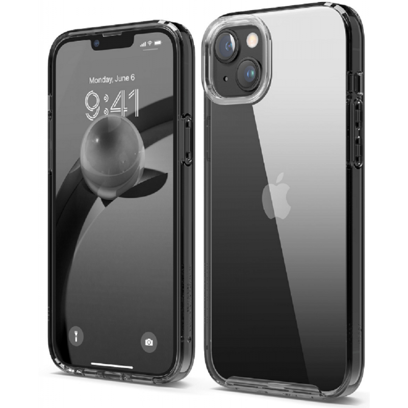 Elago Hybrid - Transparent Case Apple iPhone 14 Plus - Black