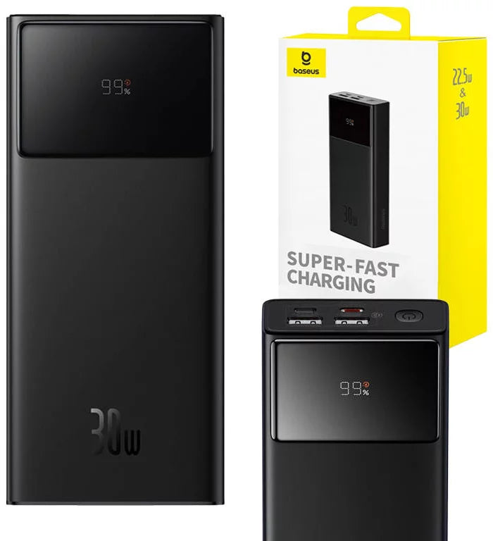 Charger Baseus Powerbank Star-Lord 20000mAh, 30W (black)