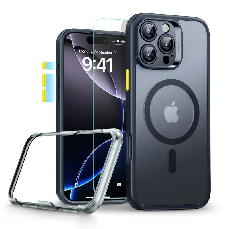 ESR Iphone 16 Pro Halo lock Magsafe Classic Pro Set Frosted Black