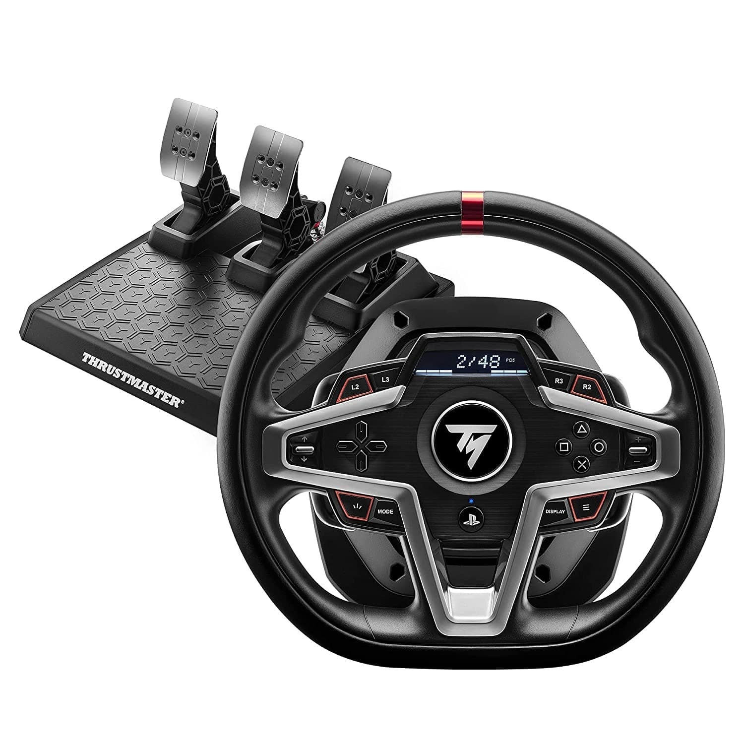 Thrustmaster T248, Racing Wheel and Magnetic Pedals, Dynamic Force Feedback, (PS5, PS4, PC)