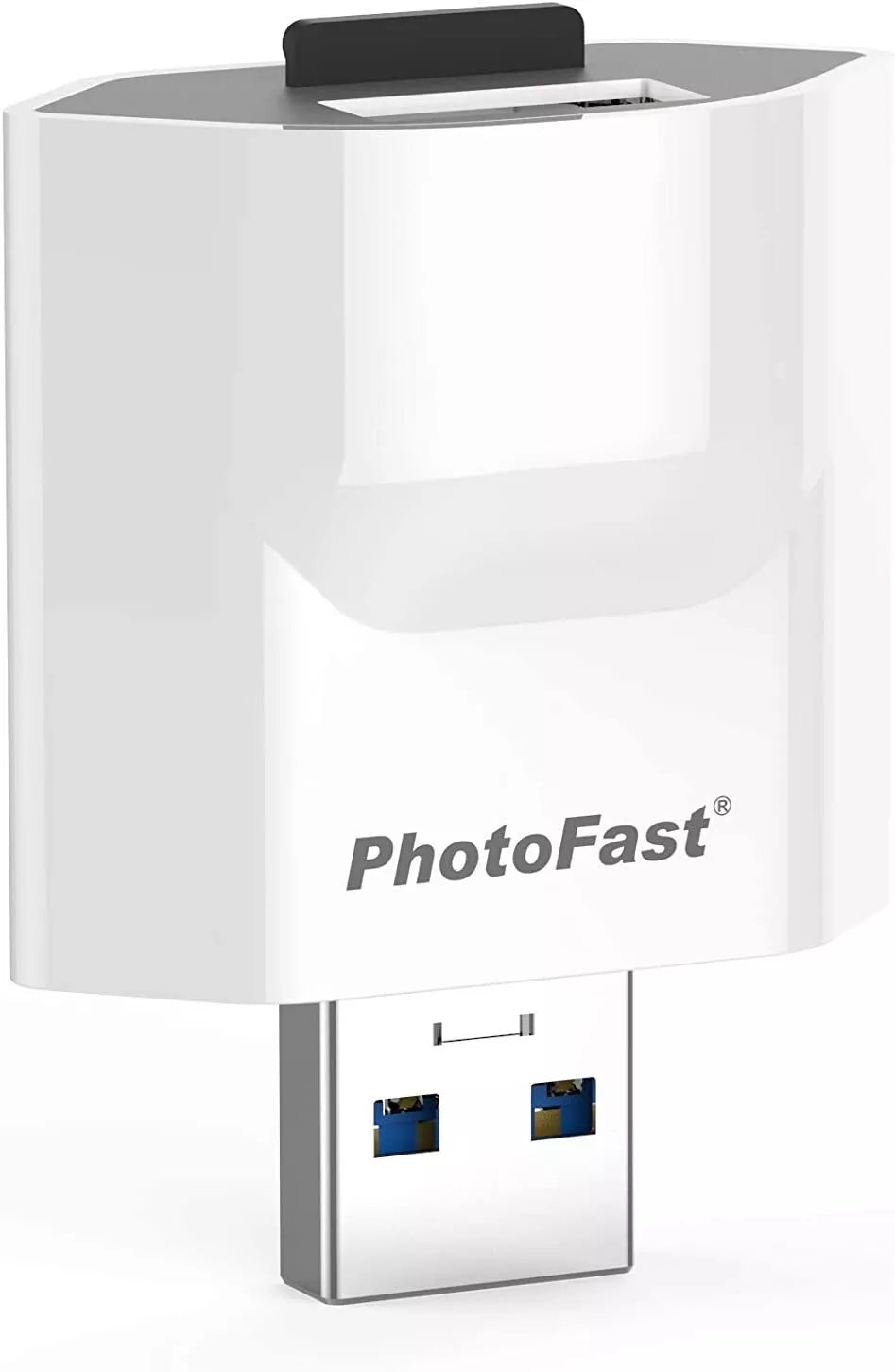PhotoFast i-Flash Drive photocube – Micro SD card reader, Colour: White