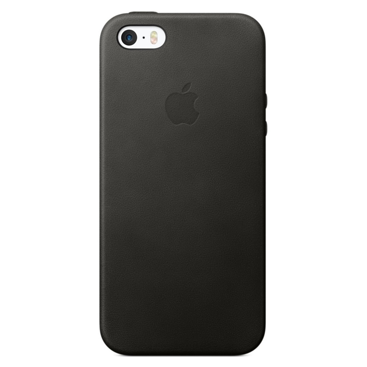 Apple Leather Case Black For iPhone SE