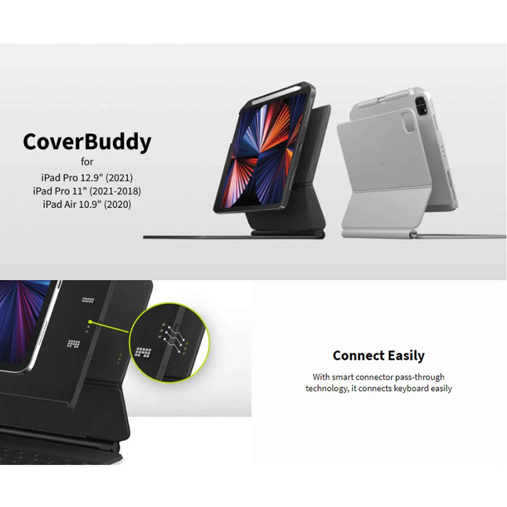 SwitchEasy Coverbuddy Case for iPad Pro 11" Black