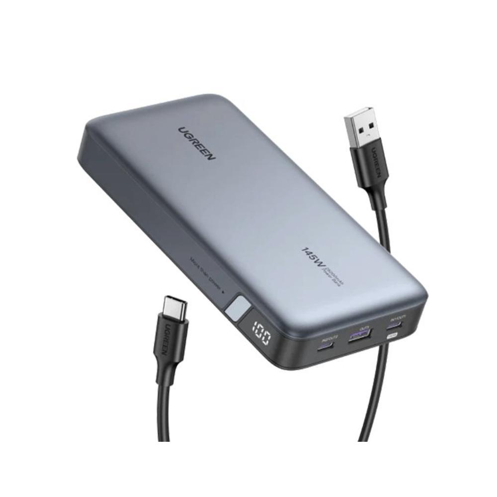 UGREEN 25000mAh 145W Two-way Fast Charging Power Bank Grey