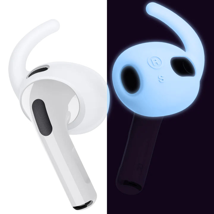 Elago AirPods 3 EarBuds Cover Hooks w/ Pouch White