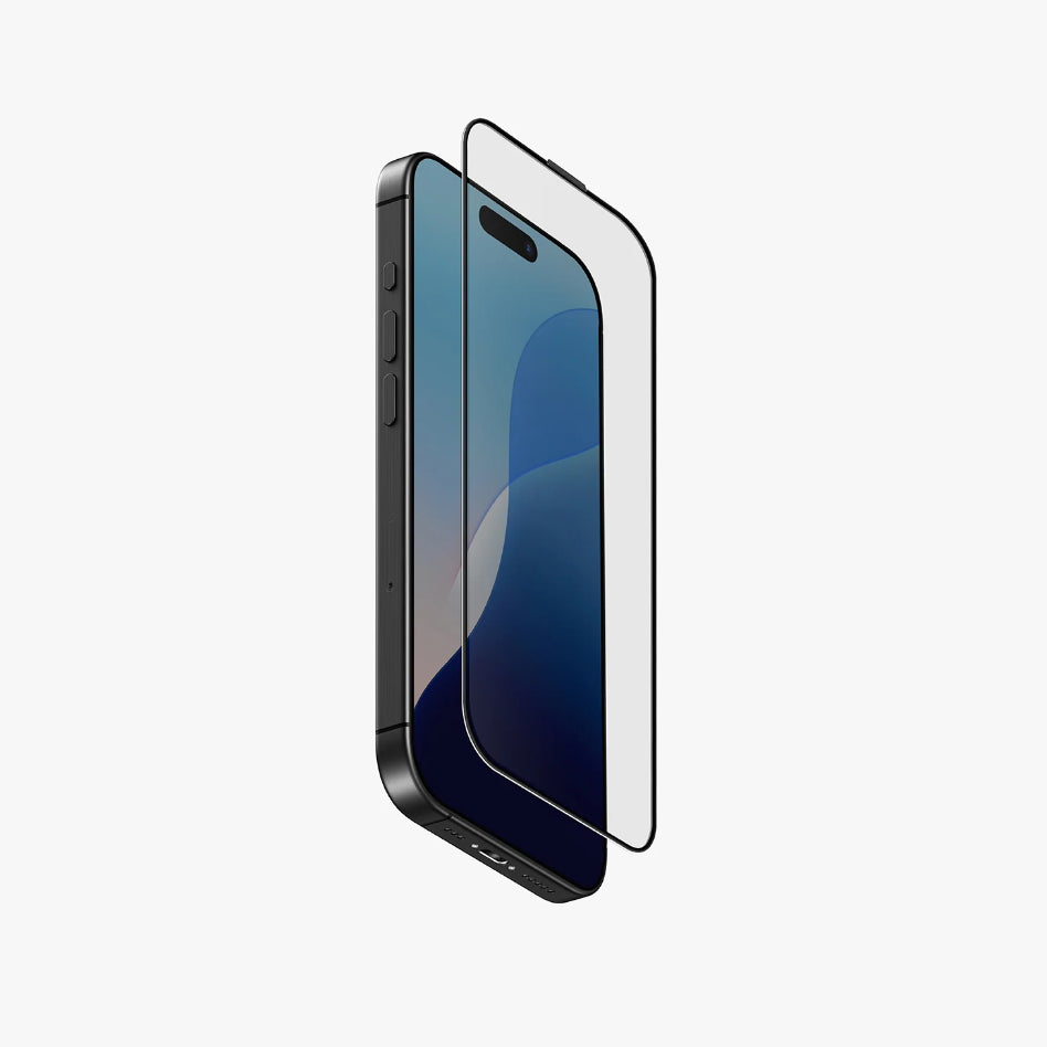 UNIQ Optix Vivid iPhone 16 Pro 6.3" clear tempered glass with applicator
