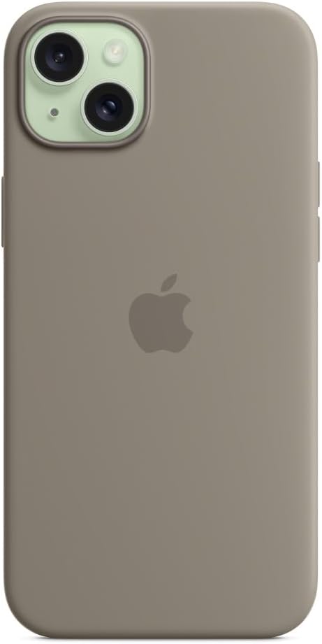 Apple iPhone 15 Plus Silicone Case with MagSafe - Clay
