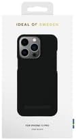 Ideal of Sweden Slim Case for iPhone 13 Pro, Supports Wireless Charging, Durable Matte Polycarbonate Phone Case with Anti-Slip (Coal Black)