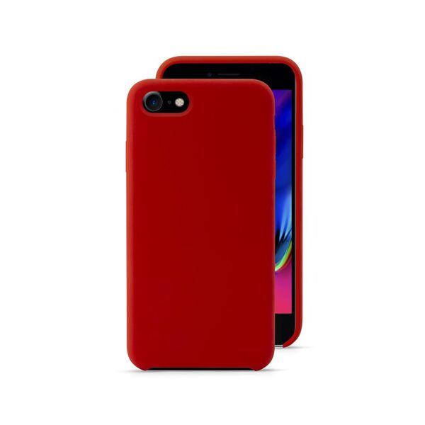 Epico iPhone SE/8/7 - silicone case, Red