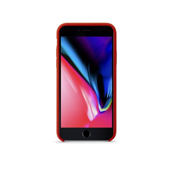 Epico iPhone SE/8/7 - silicone case, Red