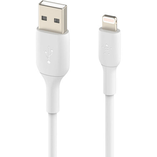 كابل Belkin Boost Charge Lightning إلى USB-A بطول 3.3 قدم، أبيض 