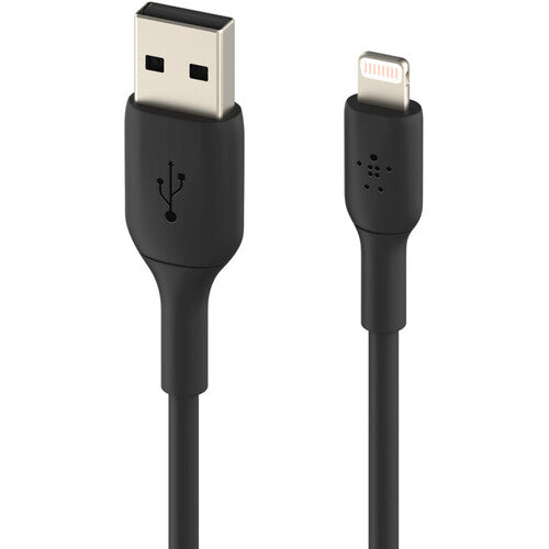 كابل Belkin Boost Charge Lightning إلى USB-A بطول 3.3 بوصة، أسود 