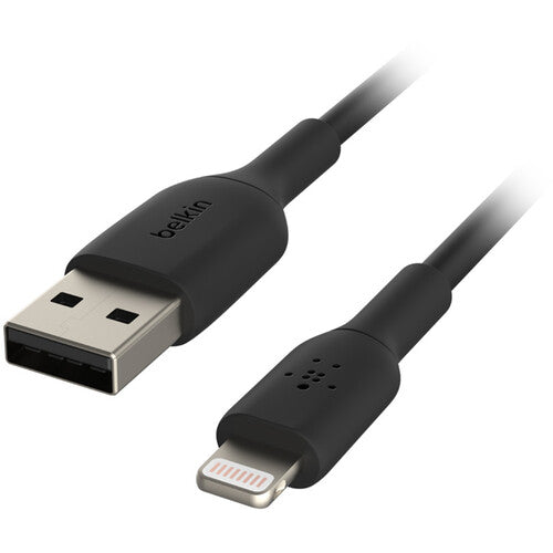 كابل Belkin Boost Charge Lightning إلى USB-A بطول 3.3 بوصة، أسود 