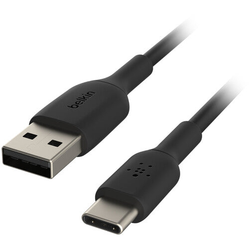 كابل Belkin Boost Charge USB-A إلى USB-C بطول 3.3 بوصة، أسود 