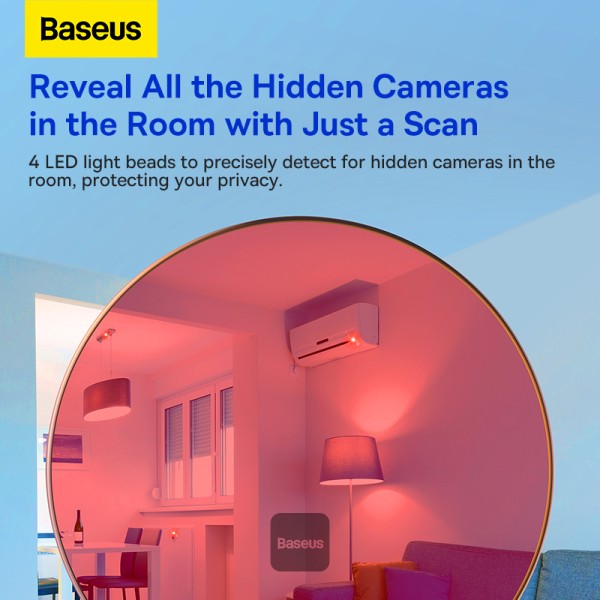 Baseus Heyo Camera Detector - Black