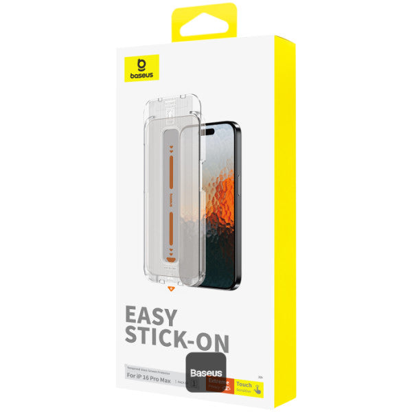 iPhone 16 Pro Privacy Screen Protector (6.3") - 9H Tempered Glass, Full Coverage, Easy Installation, Anti-Drop, Scratch-Resistant, Case Friendly, Black
