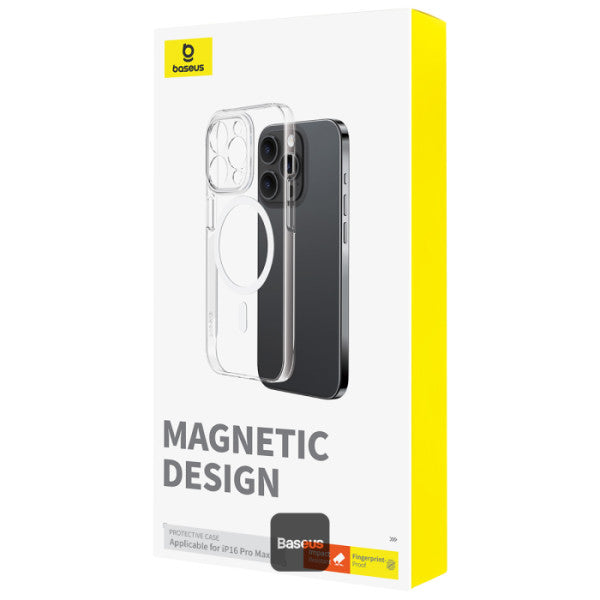 Baseus Lucent Series Magnetic Case - Apple iPhone 16 Pro Max / Clear