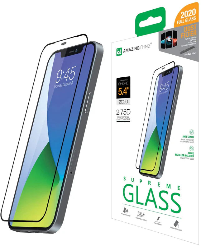 Amazing Thing iPhone 12 Mini Tempered Glass Screen Protector Supreme Glass Fully Covered
