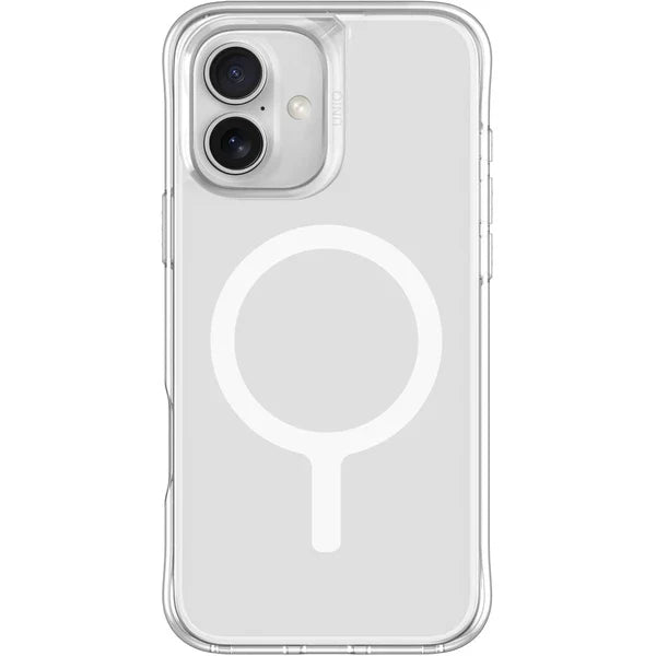 Uniq Hybrid iPhone 16 6.1" Magclick Lifepro Xtreme - Frost Clear