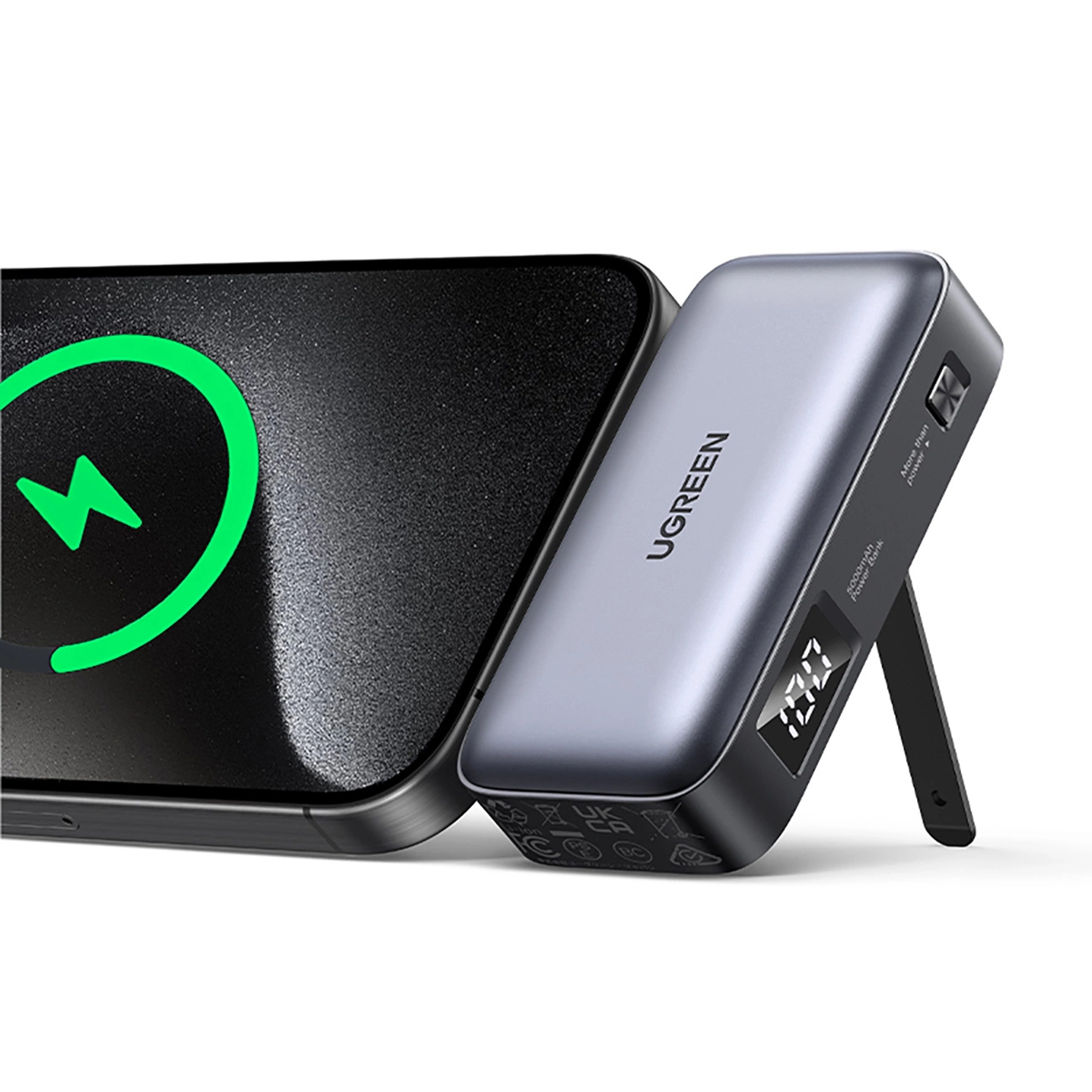 UGREEN Mini Power Bank 5000mAh 22.5W Gray