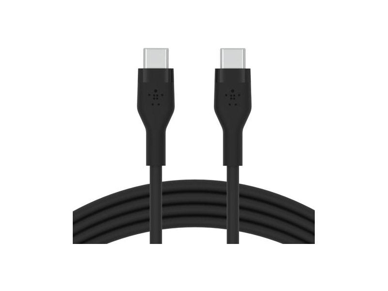 Belkin Flex USB-C/USB-C Kabel, Schnellladen bis 60W,1m schwarz